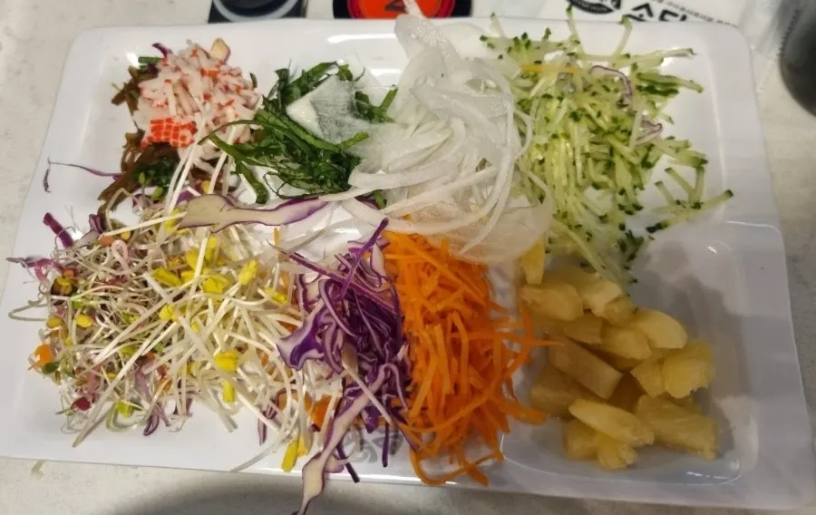 Shabu shabu broth infused with ingredient flavor
