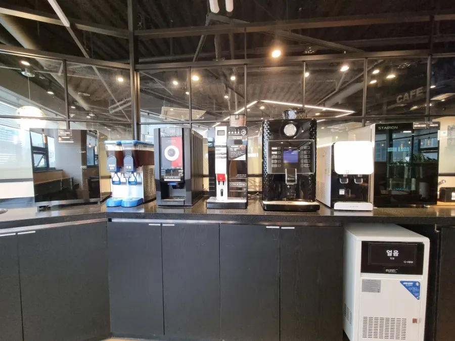 The café space used right after the meal