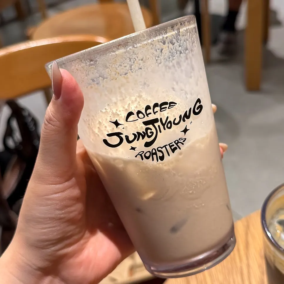 진한 미숫가루 음료