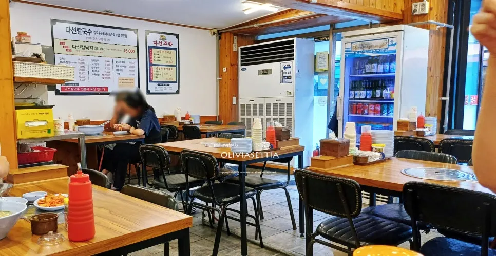 First photo from the visit to Daseon Kalguksu Main Branch near Suwon Station