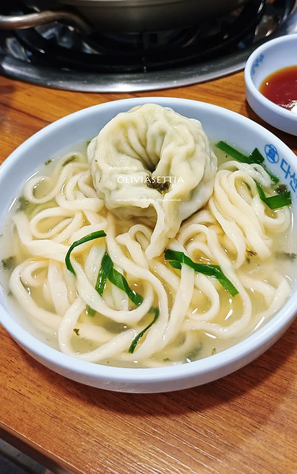 Kalguksu at Daseon Kalguksu loaded with clams