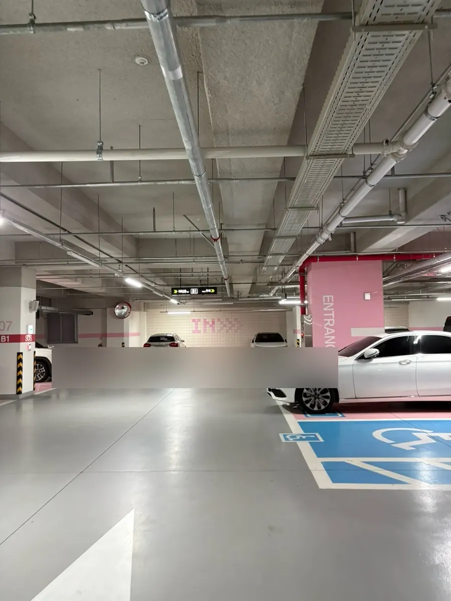Calm showroom café near Suwon Station
