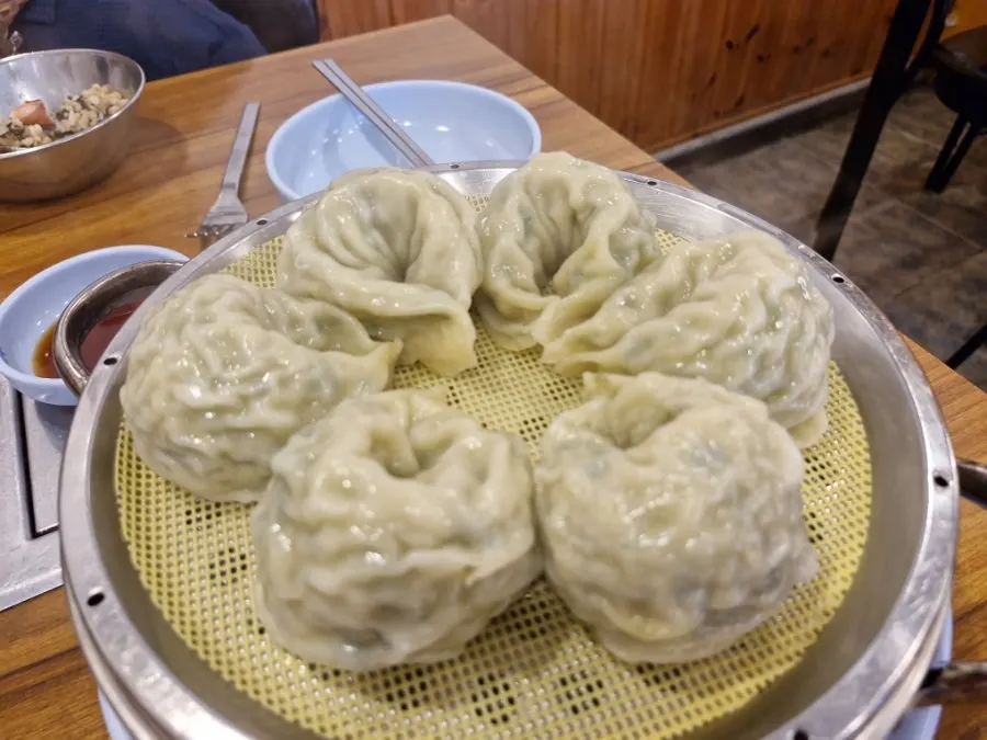 주문한 음식이 모두 나온 테이블