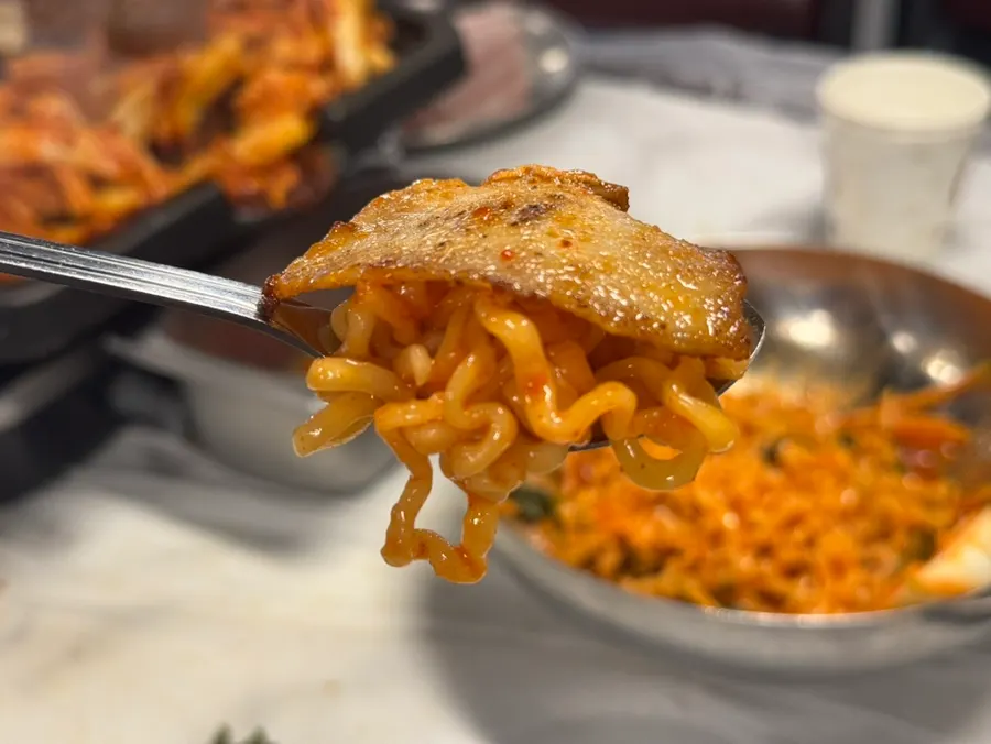 태장식당 비빔면 한 그릇