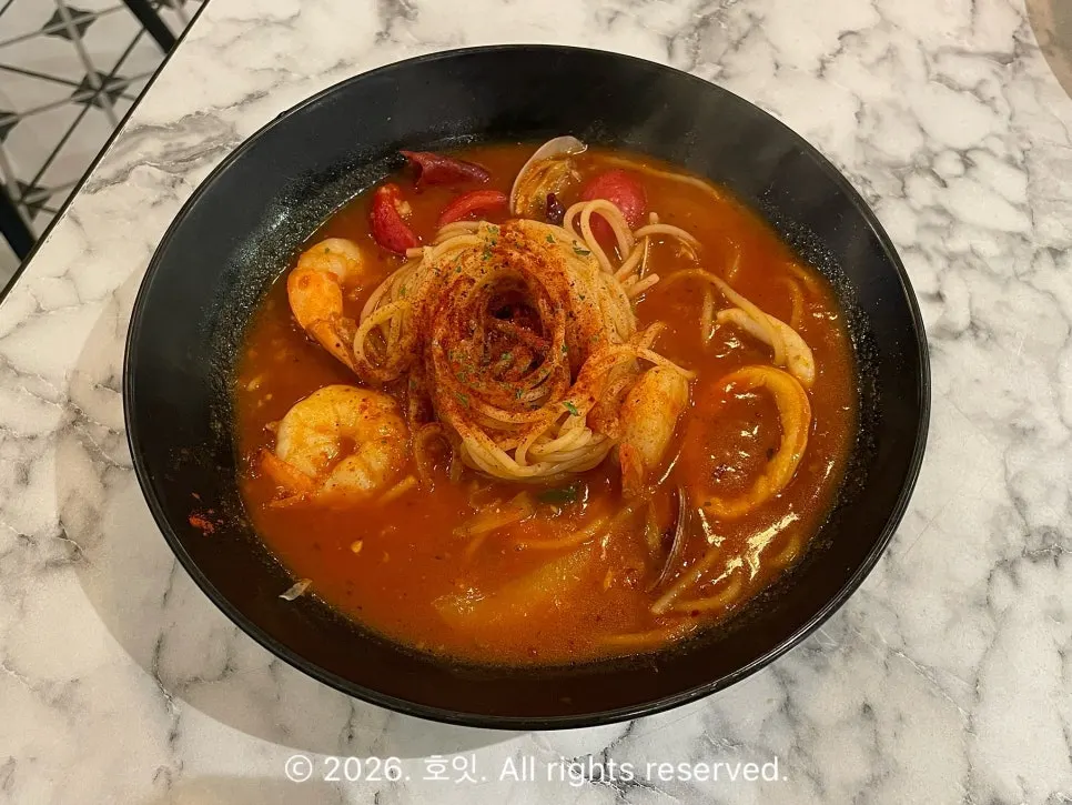 할인 적용 빠쉐 파스타
