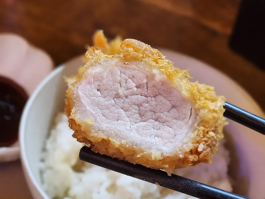 Tenderloin katsu, or hire katsu