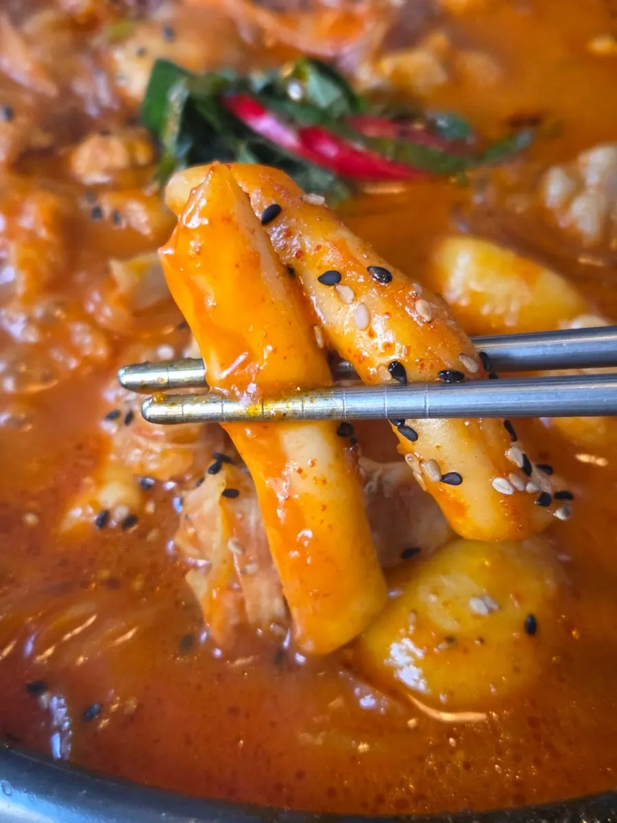 Generous gopdoritang spread