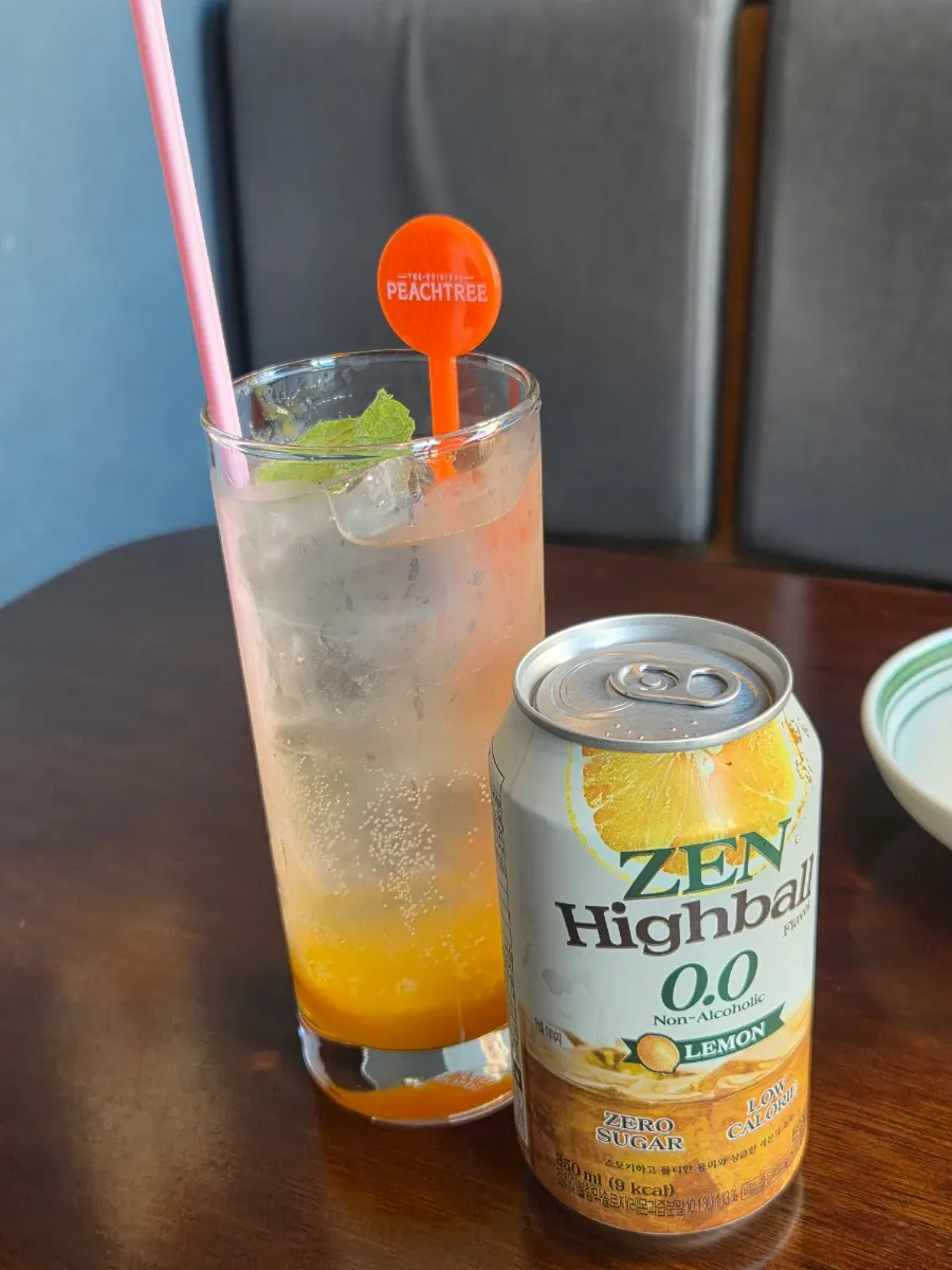 Apple mango mojito and lemon highball