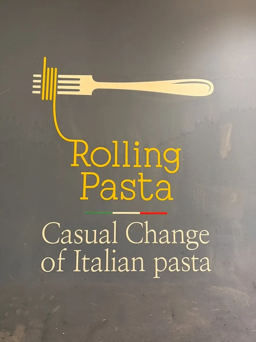 Building entrance area of Rolling Pasta Suwon Station Branch