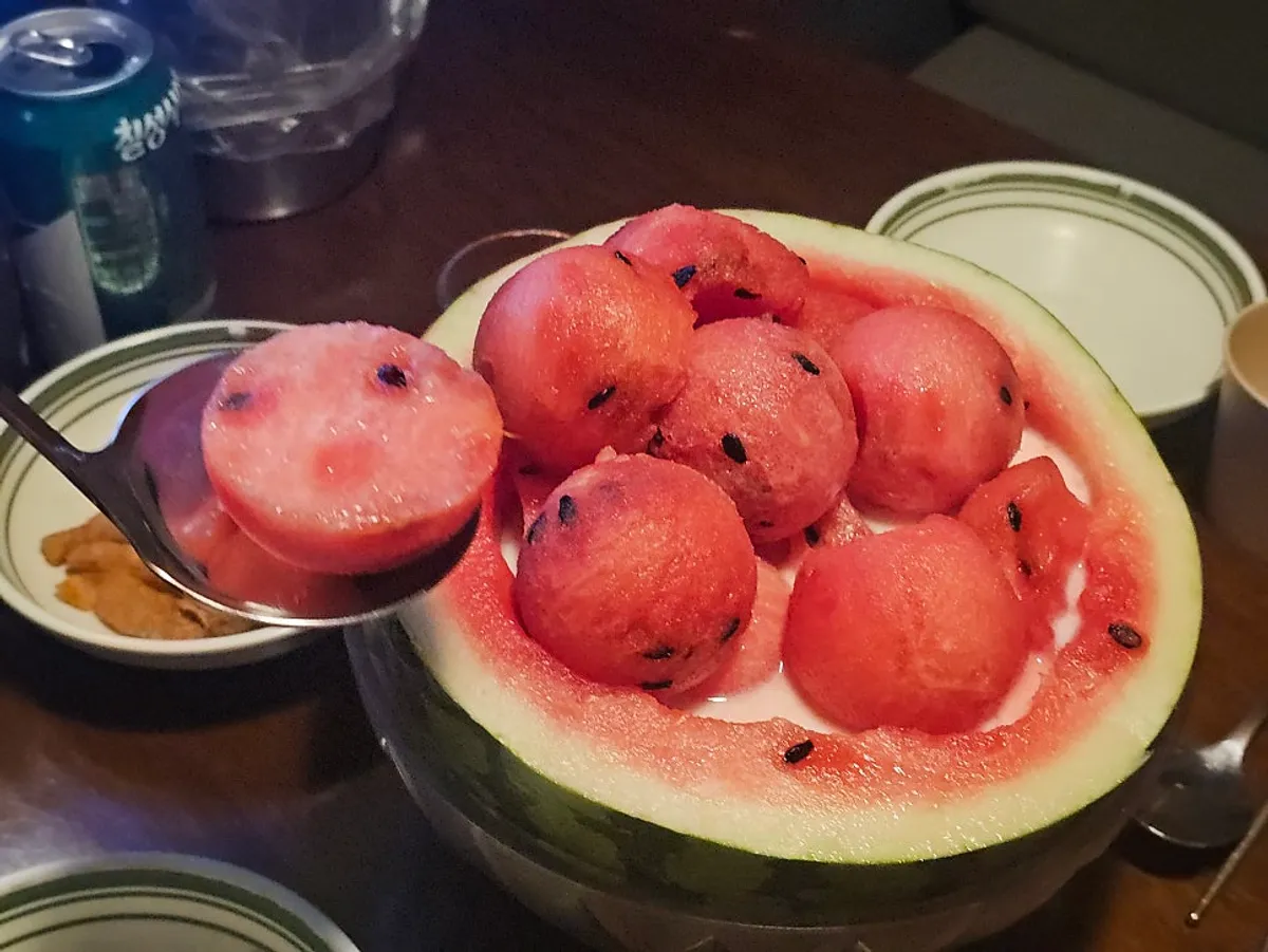 만석집 수원역점 룸 술집 내부 모습