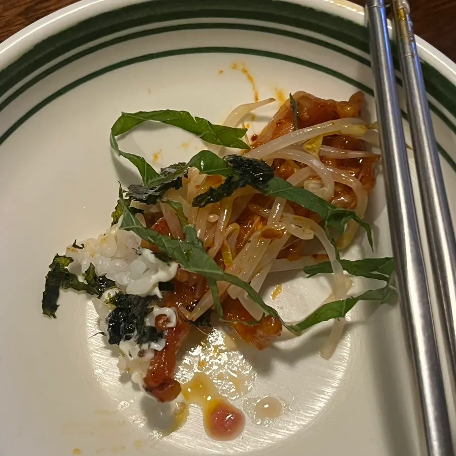 Close-up of the chicken-leg cracker side snack
