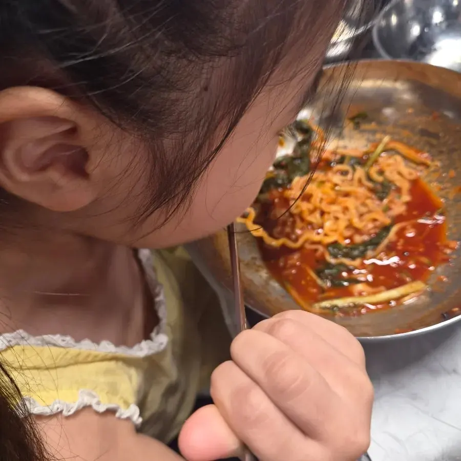 Springy Taejang bibim noodles