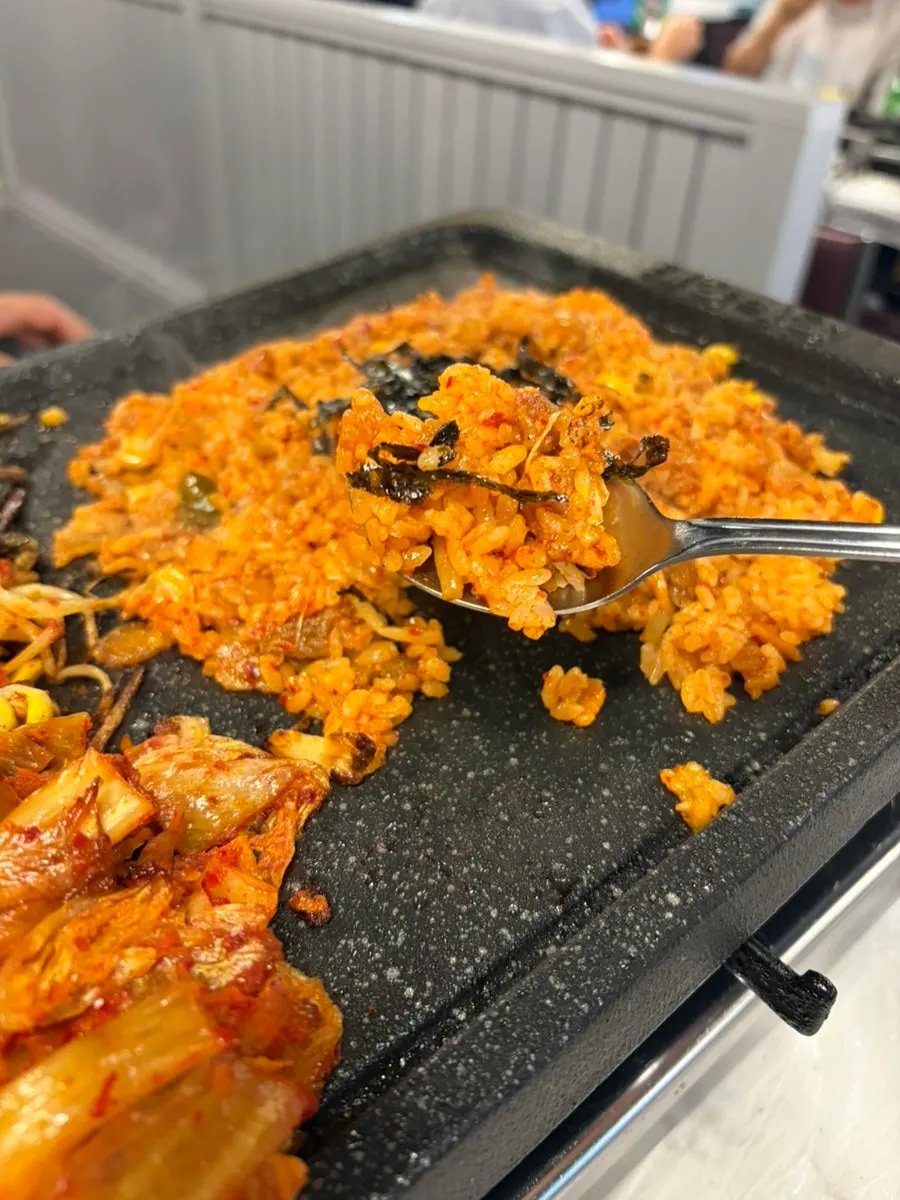 Nicely separated fried rice