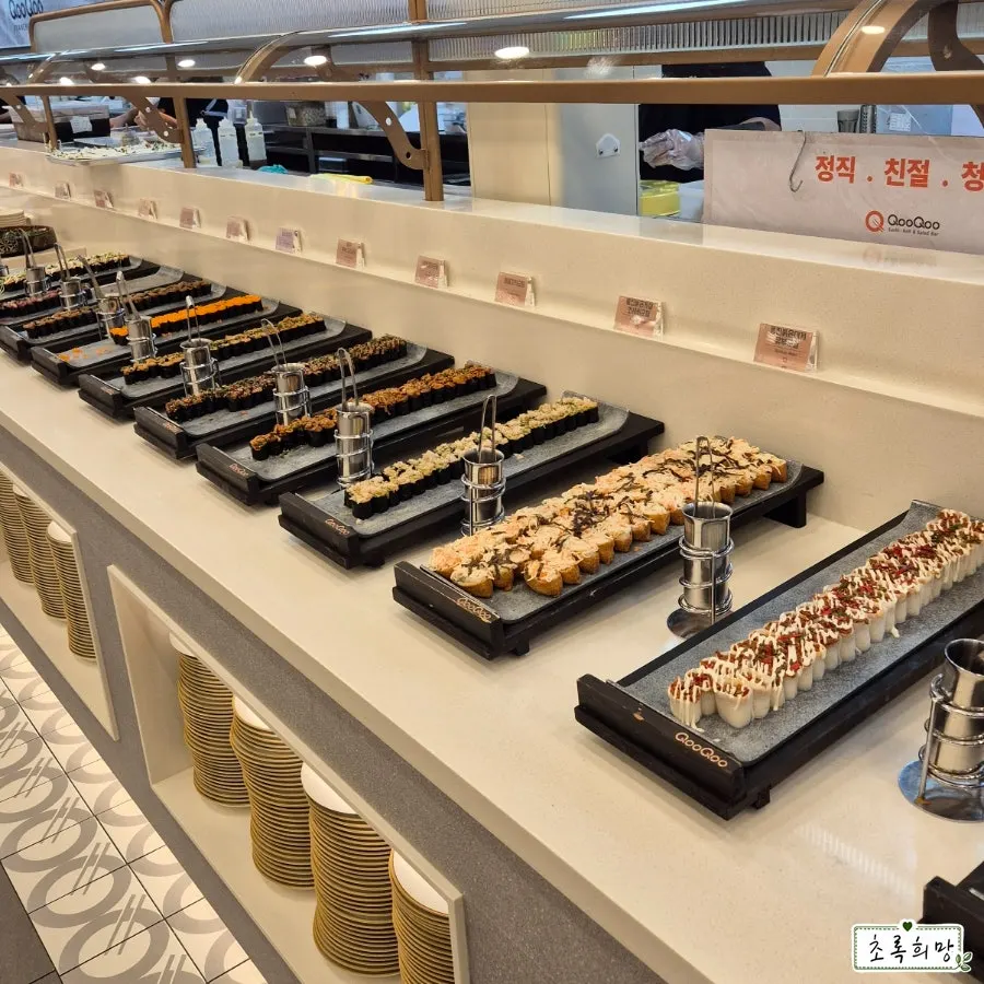Sushi selections including freshwater eel and salmon