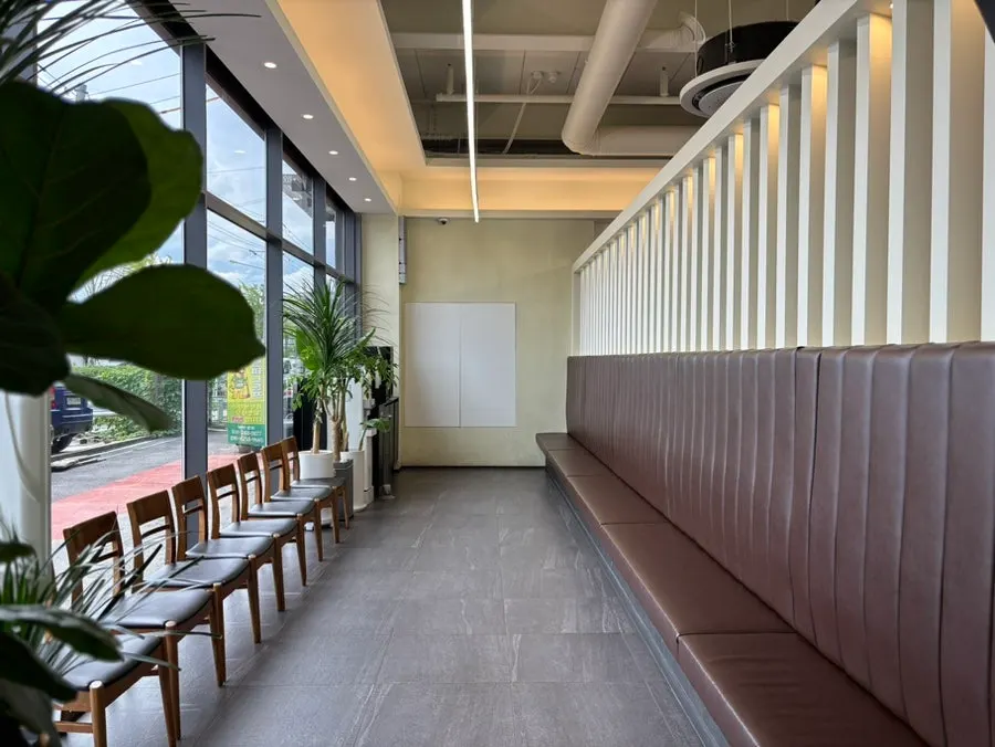 Coffee corner for waiting guests