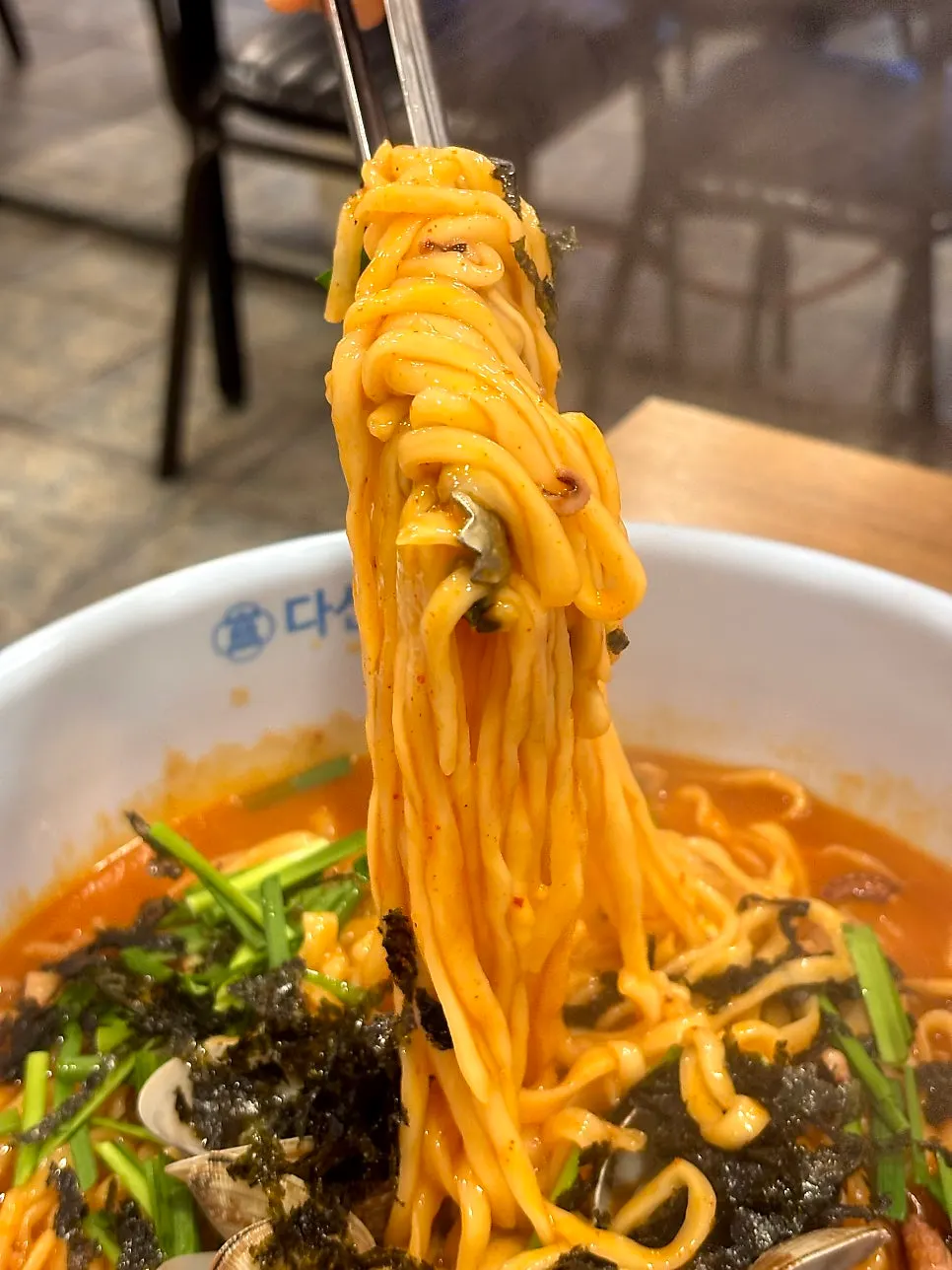 The long-awaited spicy kal-nakji