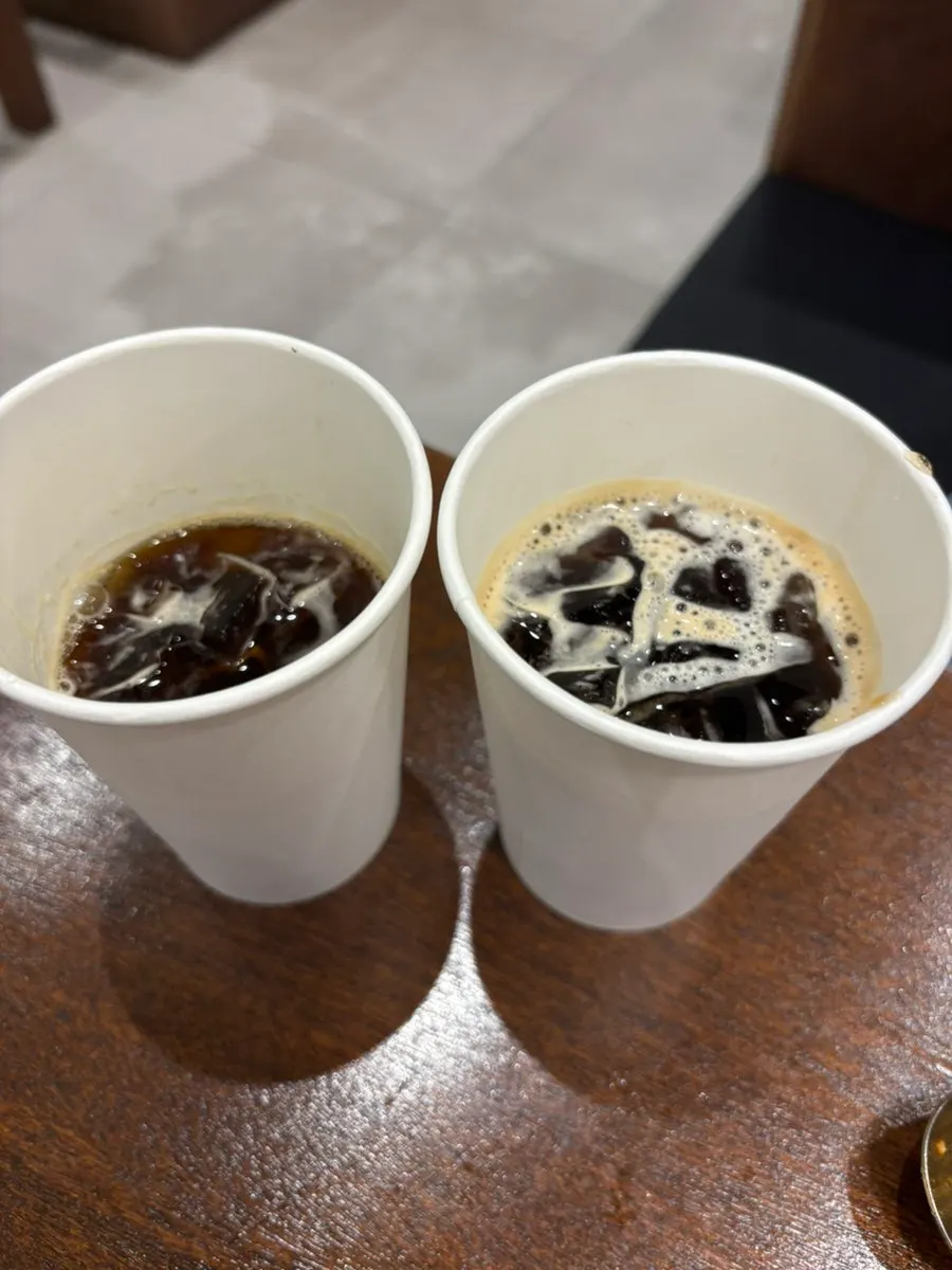 식사 후 마무리한 아메리카노