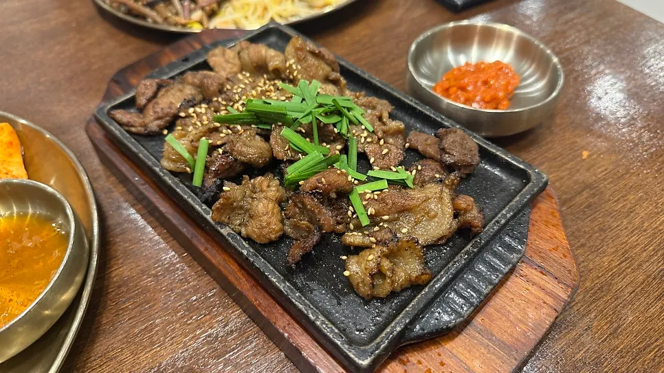 A spoonful of barley bibimbap