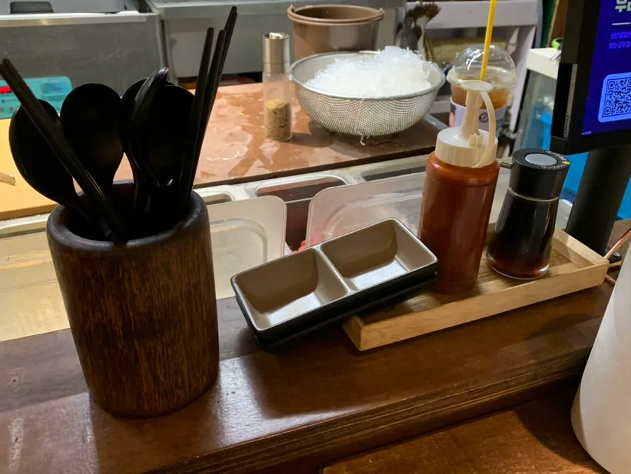 Table tablet ordering screen