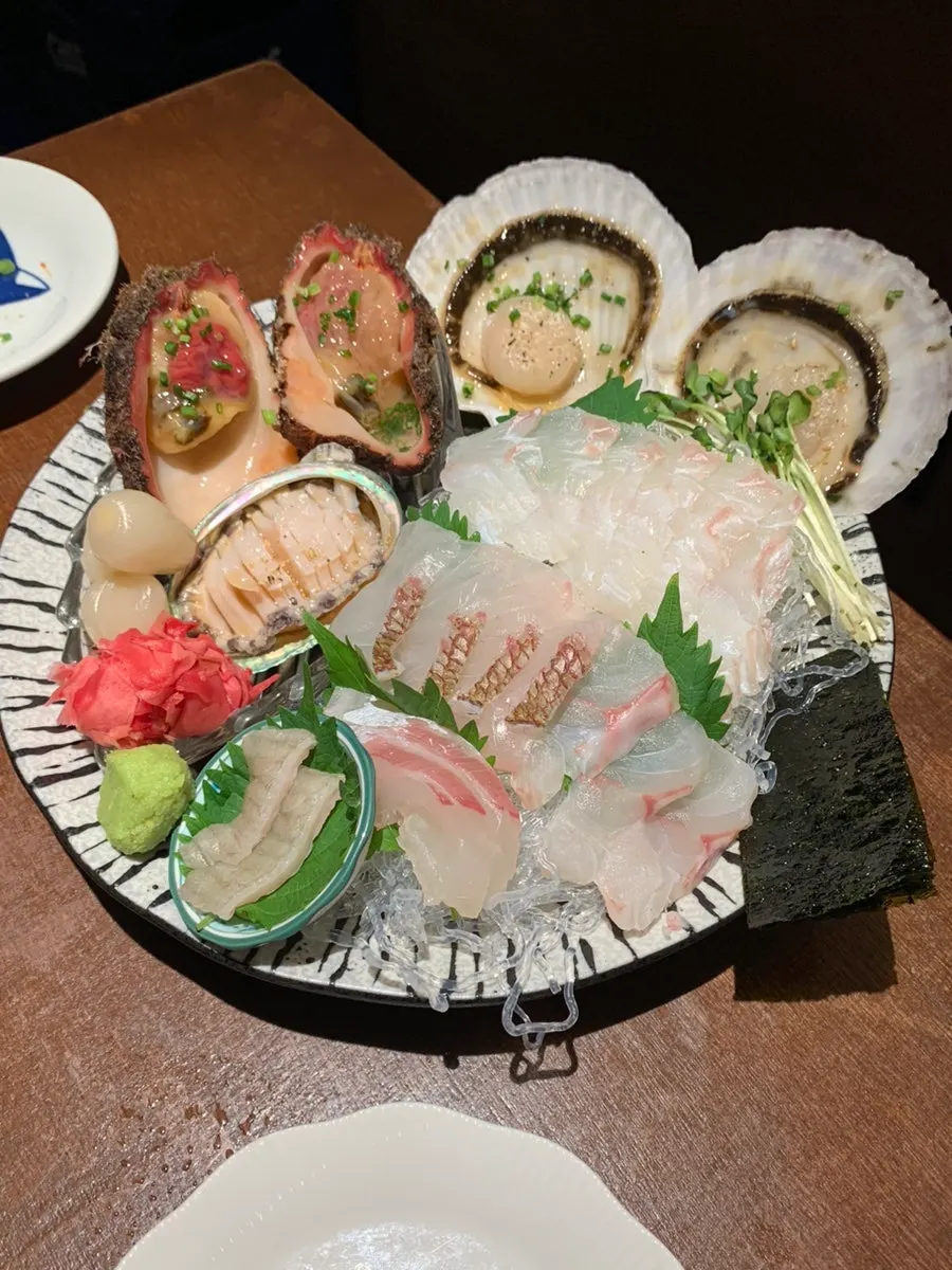 Susan Jang assorted platter with flounder and red seabream