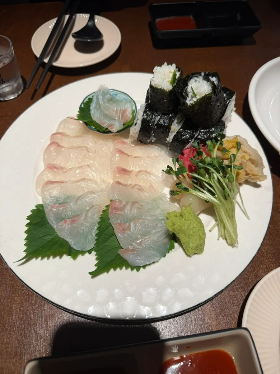Plate of crispy fried flounder