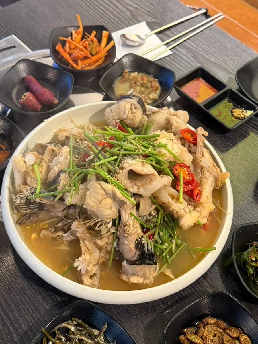 A hearty piece of monkfish meat from the suyuk