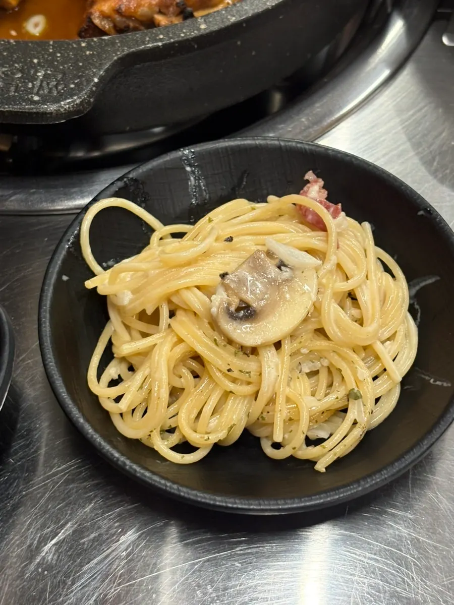 Serving up the cream pasta