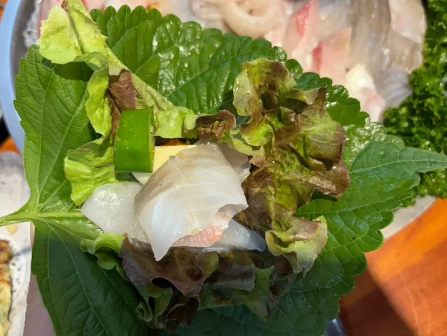 Medium assorted sashimi, generous enough for a family of four