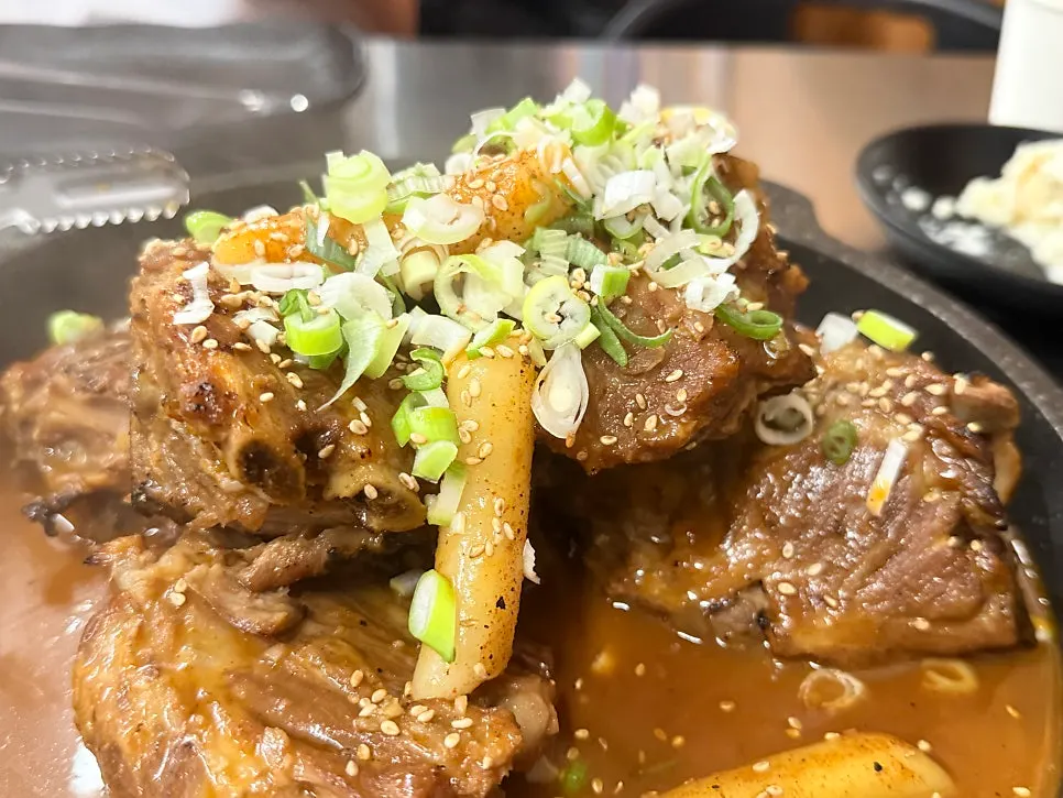 Fully cooked Paldo Ppyeogui bone grill