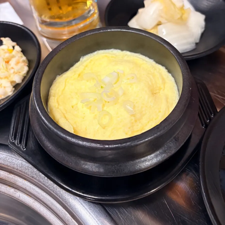 Draft beer promotion and steamed egg