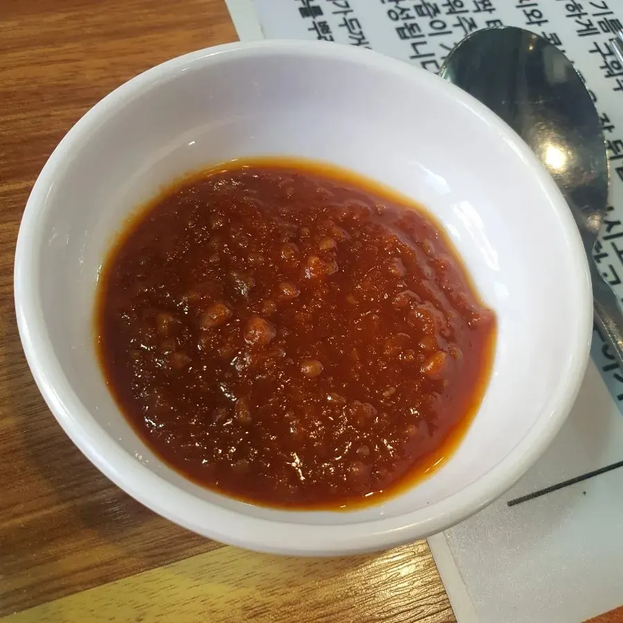 잘라 구운 통삼겹 클로즈업