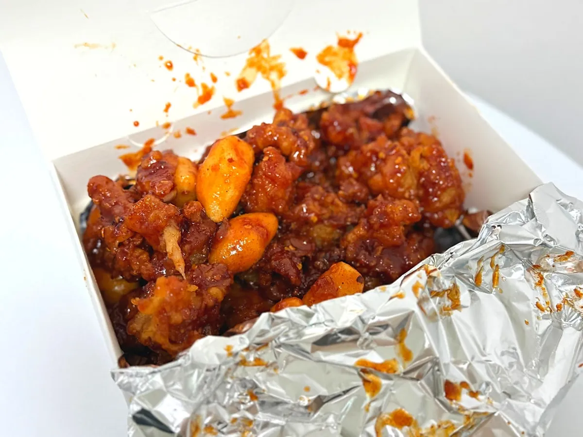 Menu utama Gimssi Chicken Suyu Market Branch