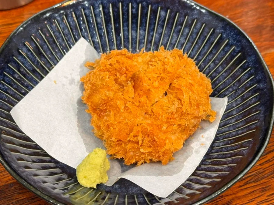 Interior of Katsu Shokudou, a Japanese tonkatsu restaurant near Suyu Station