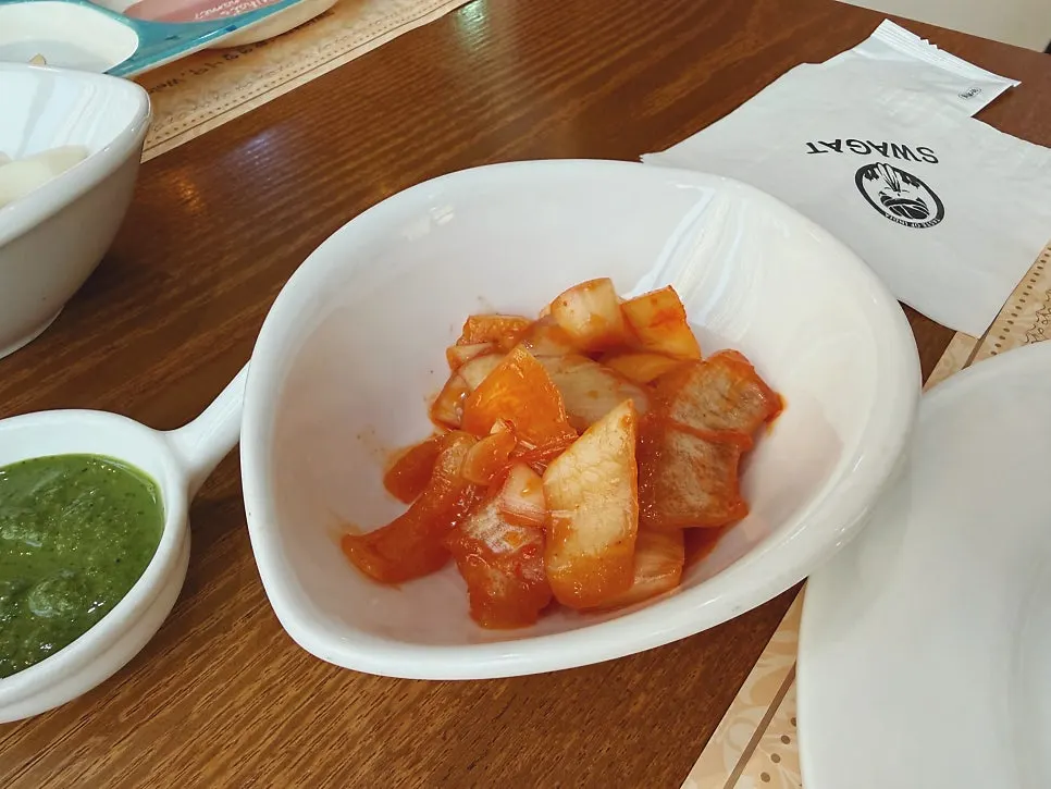 따로 준비해 준 아이용 접시