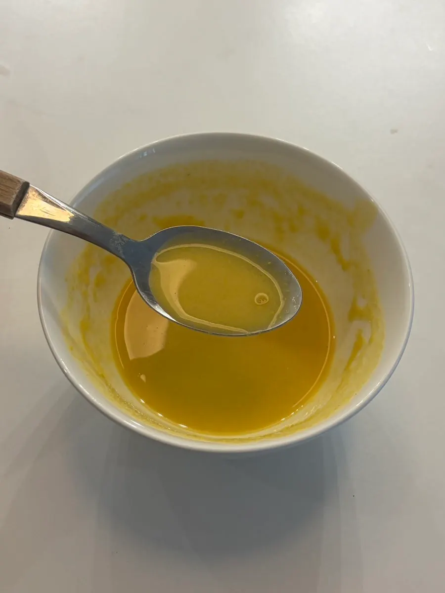 Soup with a bean, almond, and oat cream base