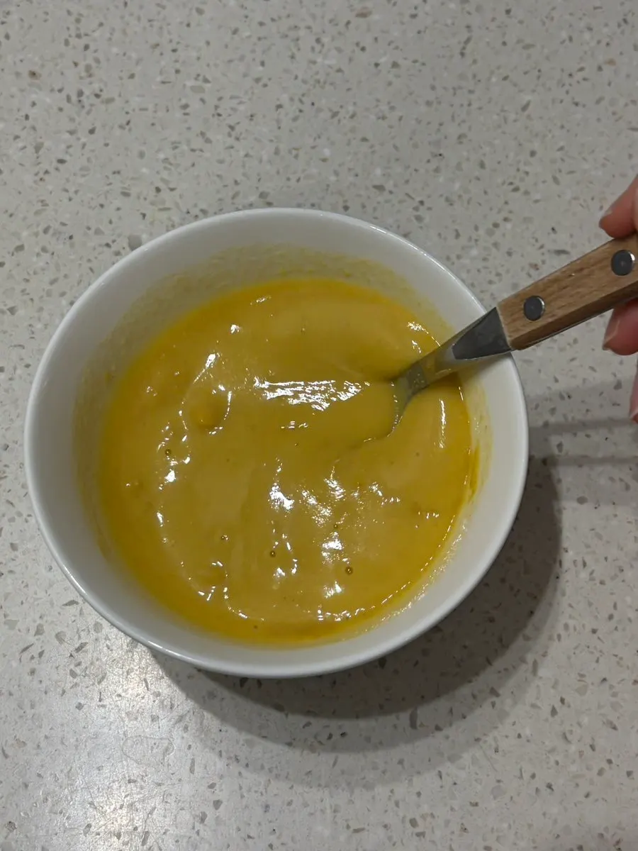 Sweet Pumpkin Bean Cream Soup ready in about 1 minute