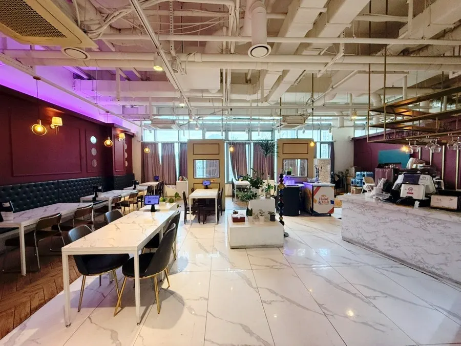 Interior seating with natural light