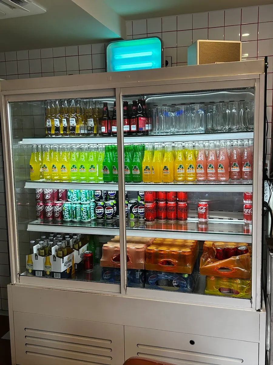 Order kiosk at the front of Taco Dot