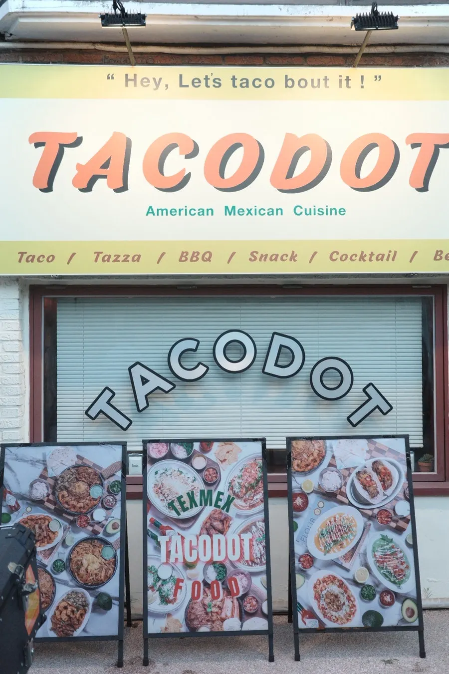 Visit to Taco Dot, a taco restaurant in Mangwon-dong