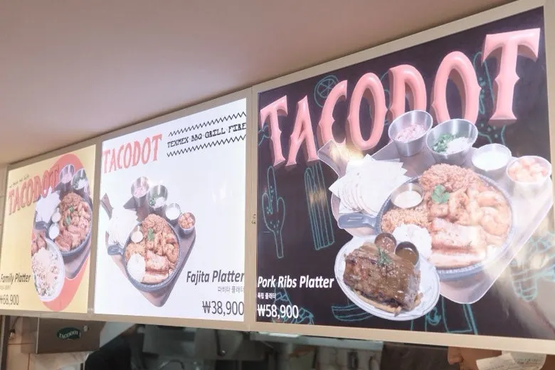 Taco Dot's interior packed with weekend 5pm customers