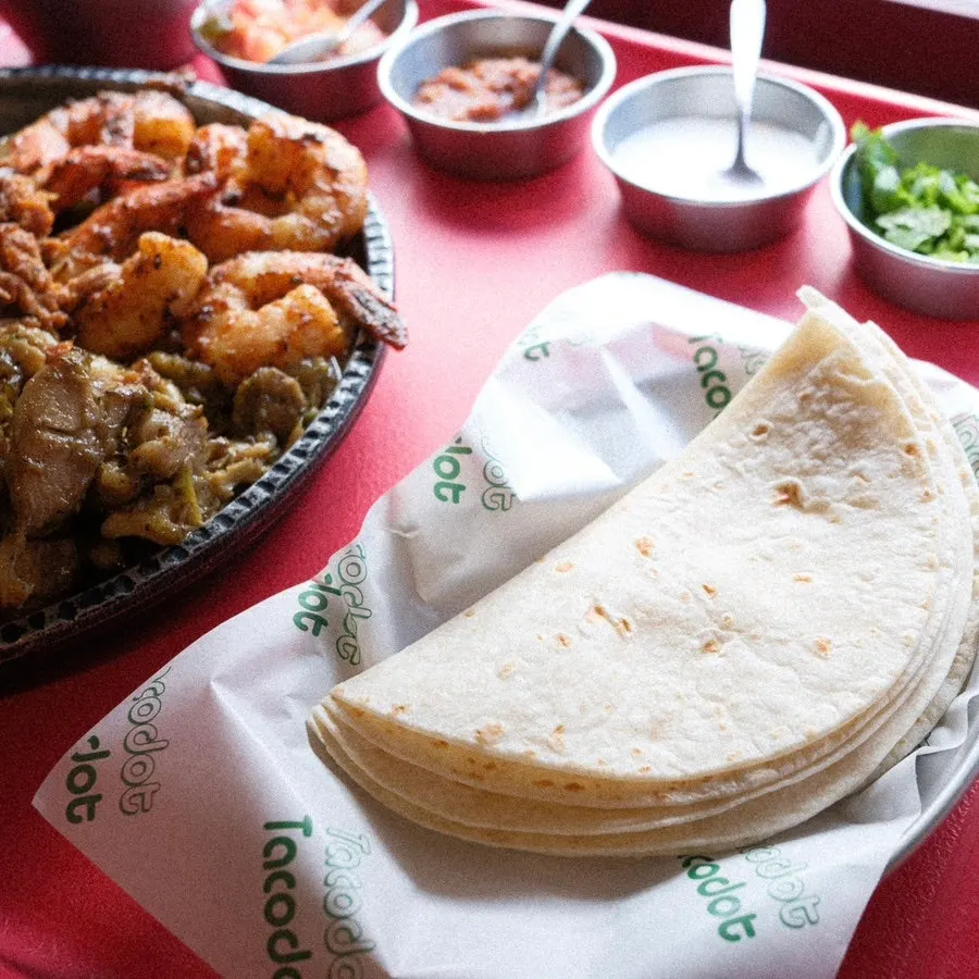 Refillable tortillas and sauces