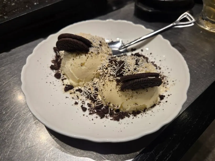 High-quality ice cream received for a receipt review event