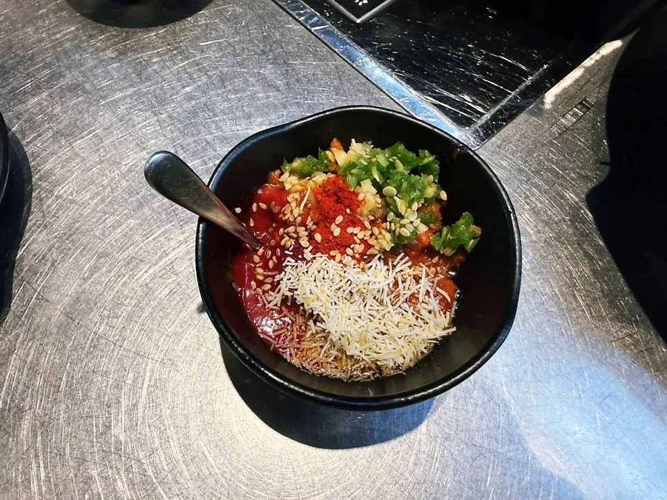 Grilled meat with Dubai chewy ssamjang