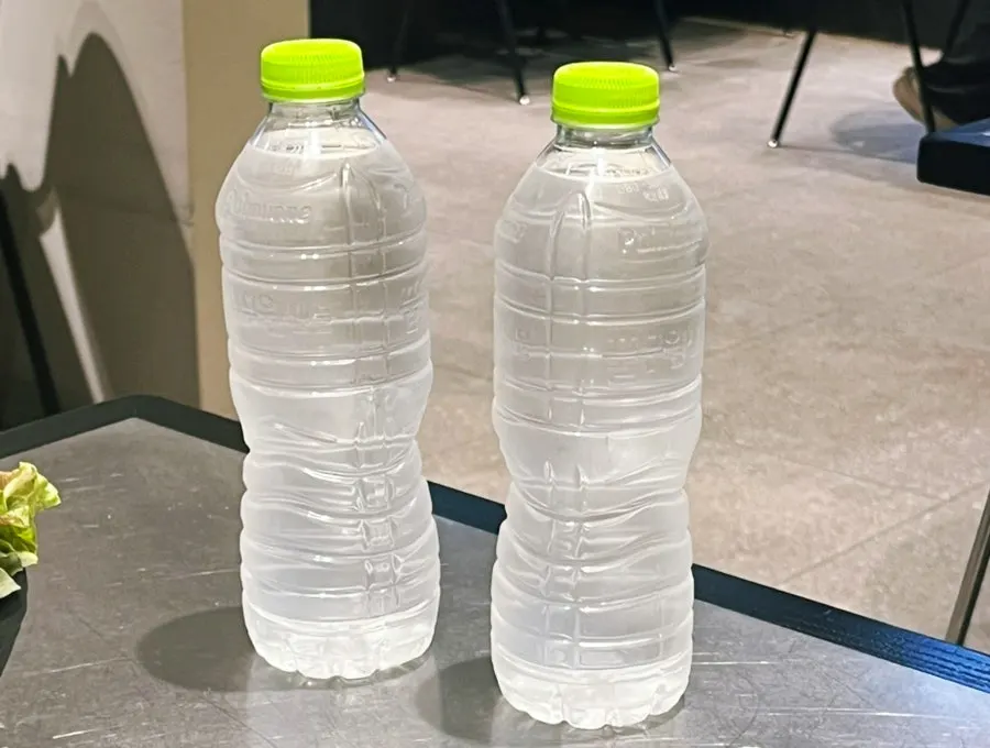 태돈 한돈 모듬과 함께 차려진 기본 세팅