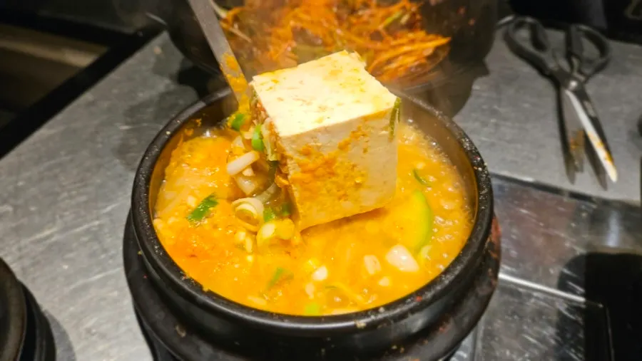 서비스로 나온 계란찜