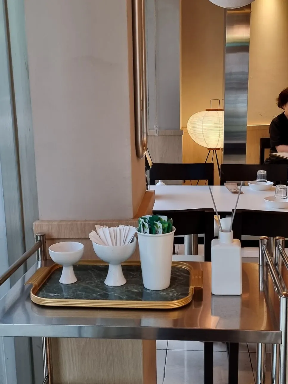 Table at Taegyeongok after finishing the meal