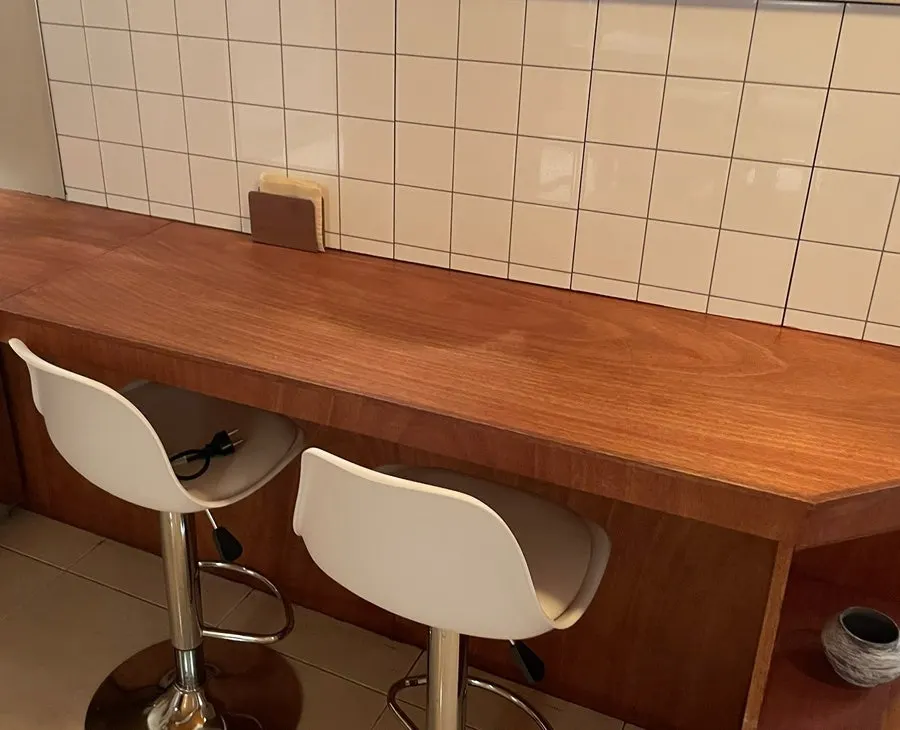 Bar table at Taegyeongok, good for solo dining