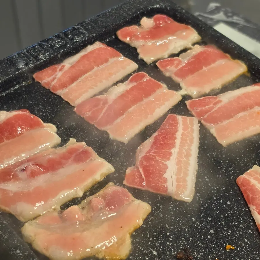 4mm frozen pork belly at Taejang Sikdang Suwon Station Branch
