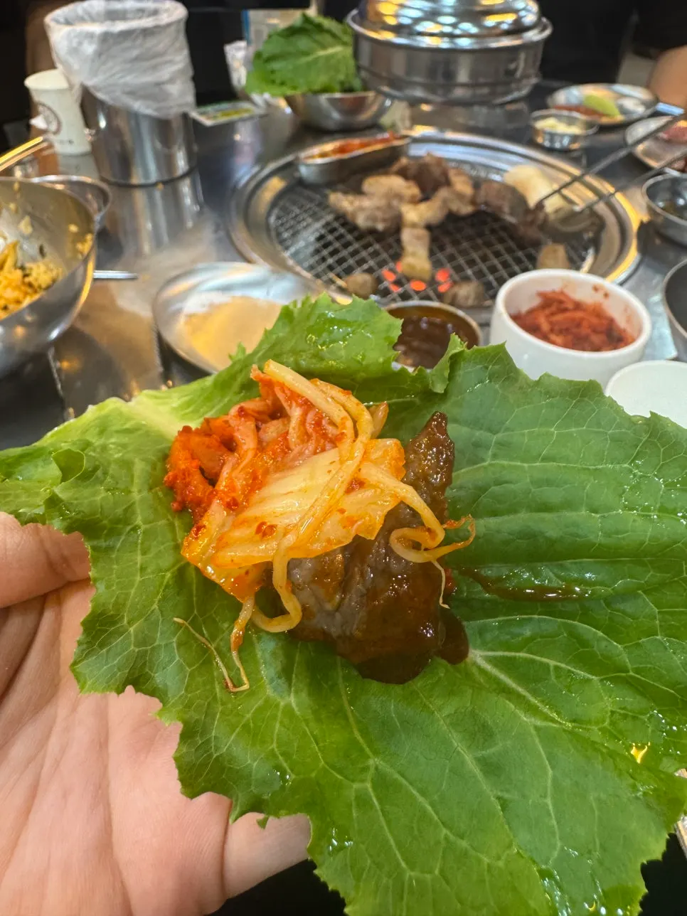 구성이 알찬 상록회관 비빔밥