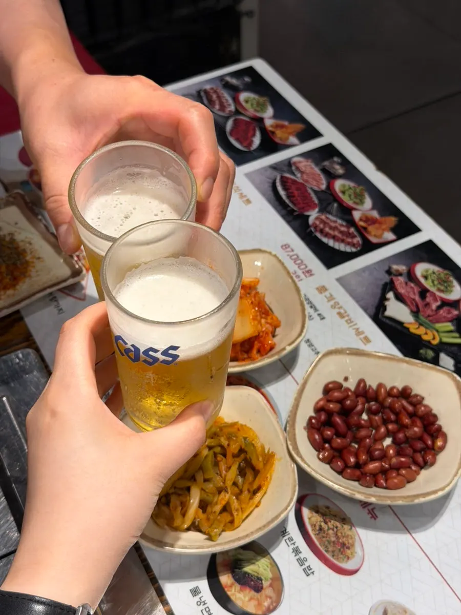 Ordered couple set and alcohol